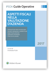 Aspetti fiscali nella valutazione d’azienda