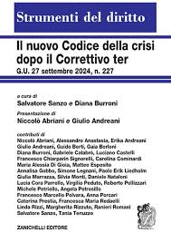 nuovo codice crisi dopo correttivo ter